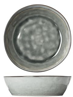 Cosy & Trendy Salatschüsseln aus Keramik, Pollux, D26 x H7 cm, mehrfarbig, 4 Stück