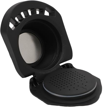 Wiederverwendbarer Kaffeekapsel-Adapter, Nachfüllbarer Konverter aus PP-Kunststoff, Kompatibel mit Genio S, Mini Me, EDG 305, Infinissima KP170, EDG 606.S, für den Heim- oder
