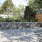 Xichuzi Gabione mit Deckel 1000x100x50 cm Verzinktes Eisen, Gabionen Zaun, Steinkorb Garten, Gabionenkörbe, Gabionen Gitter, Dekorative Zã¤UNE - 3295187