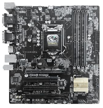 Placa Base para Juegos Placa Base Fit For ASUS Prime H110M2 Intel H110 Micro ATX LGA 1151, procesador Core de 6.ª/7.ª generación, i3, i5, i7, 6500, 7700, Memoria DDR4, SATA III for Juegos