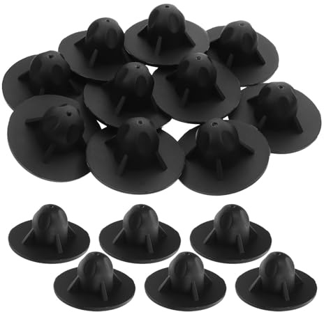 SOIMISS Campingstuhlkappen rutschfeste Beinschoner aus Kunststoff 16 Stück für 16mm Rohrdurchmesser für und Außenbereich für Gartenstühle und Klapphocker