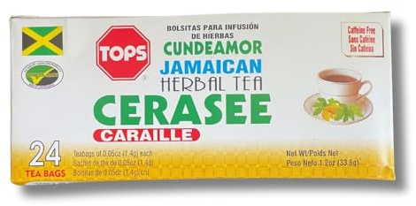 Tops Jamaican Cerasee Herbal Tea 33.6g (24 Tea Bags)