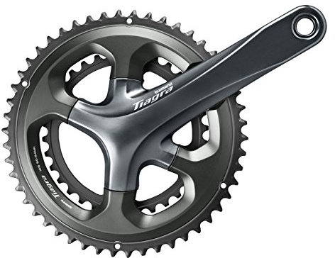 Shimano Tiagra FC-4700 Kurbelgarnitur 52x36 10-fach Kurbelarmlänge 172,5 mm 2016 MTB