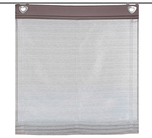 Home Fashion Raffrollo, Grau