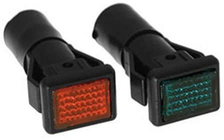 RMS - Par de luces piloto para manillar de Vespa Px-Pe 1 Serie (interruptores)