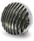 Universal 4.5 12V 35W H4 Poliert Retro Vintage Grill Scheinwerfer Motorrad