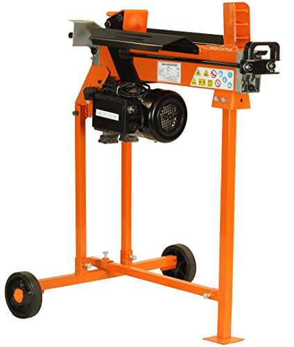 Taglia tronchi, veloce e leggero, 5 tonnellate, 2200 Watt, divisore elettrico idraulico, 300 mm di lunghezza.