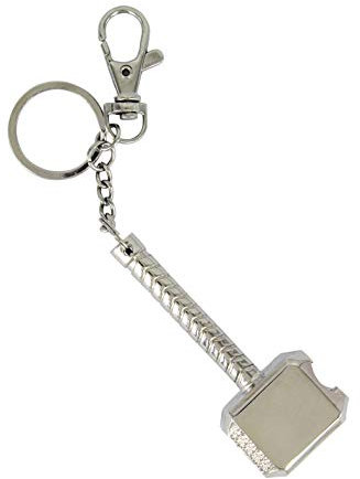 Thors Hammer Flaschenöffner-Schlüsselanhänger - Offiziell lizenziertes Marvel-Merchandise, Neuheitsgeschenk oder kleines Geschenk für den Strumpf