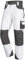 Nitras Motion TEX Plus 7613 Cargohose - Bundhose für die Arbeit - Weiß - 42