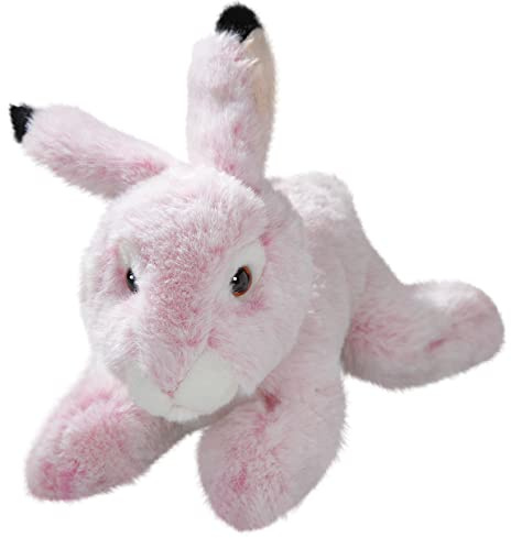 Carl Dick Hase liegend rosa, Plüschtier, Kuscheltier ca. 20cm, 25cm ausgestreckt 3457002