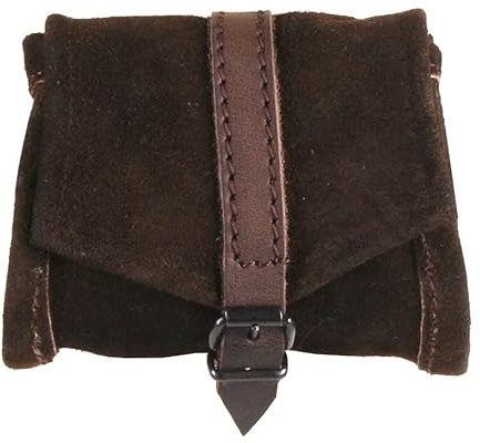 Friedhelm Gürteltasche Wildleder klein braun