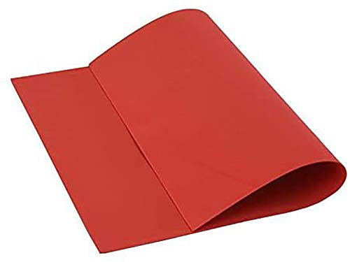 VIGIVISION Goma Eva 10 láminas 40x60 cm, 2mm Color Rojo.