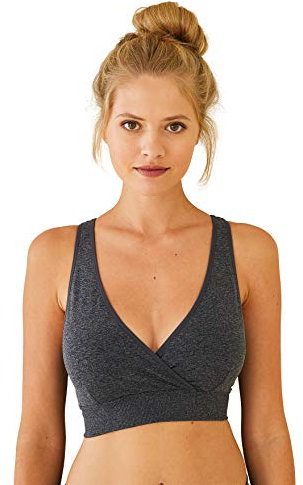 VERTBAUDETLot de 2 brassières d'allaitement sans Coutures en microfibreLot Anthracite/noirL
