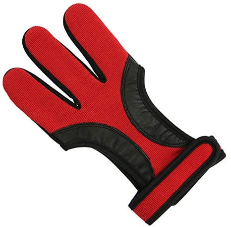 elToro Chroma - Schießhandschuh - Farbe: Rot - Größe: XL; Zubehör Bogenschießen, Pfeil und Bogen, Bogensport, Handschuh