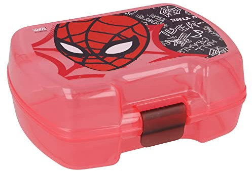 Stor Premium Sandwich Spiderman Urban Web, Kunststoff, bunt, Estándar