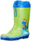 Playshoes Stivali di Gomma Con Coulisse Unisex - Bambini e ragazzi, Dinosauro, 23 EU
