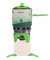 Fire-Maple FMS-X3 Campingkocher Tragbarer Gas-Backpacking-Herd mit elektrischer Zündung, Topfstütze & Kraftstoffkannen-Stabilisator 0,8 Liter Jet-Brenner/Topf-System für Outdoor Trekking Wandern Grün