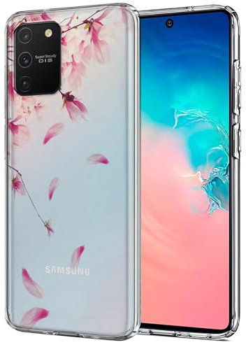 CoolGadget Motiv Hülle für Samsung Galaxy S10 Lite - Motiv 08 Designhülle, Anti-Fingerprint, Slim Fit Schutzhülle mit Erhöhtem Kamerarand, Stoßfest, Kratzschutz