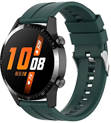 Tyogeephy Cinturino Compatibile con Huawei watch GT Runner/watch GT 3 46MM/watch 3/watch 3 pro/watch GT2 pro, 22MM Silicone Sostituzione Braccialetto Cinturino