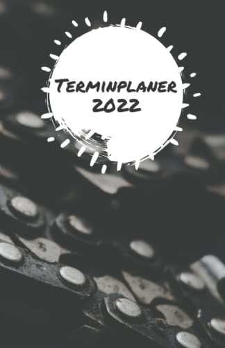 Terminkalender 2022: Terminplaner mit Uhrzeiten (5-20 Uhr), 1 Woche 2 Seiten, A5 Tagesplaner mit Zeit, Werkstatt