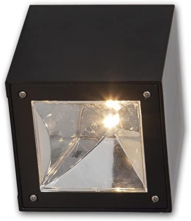 Star Trading Solar Wandleuchten WALLY-CUBE, warmweiß, SMD LED, 20lm, mit Dämmerungssensor, für Außenbereich