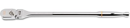 GEARWRENCH 81306XP Ratsche mit 1/2-Zoll-Antrieb, 120XP, vollpoliertes Chrom, Flexkopf, Tropfenform