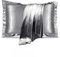 UQQU 2 Pack Natural Mulberry Silk Pillowcase for Hair and Skin Health, Standard Size 50 x 75 cm Pillow Case, Soft Smooth Cooling Premium Grade Silk Pillow Covers for Sleeping (Grey)