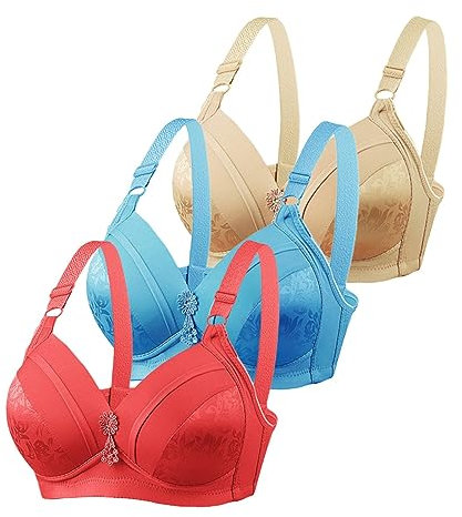 Reggiseno Apertura Frontale Reggiseno Adesivo Push up Coppa d Reggiseno a Balconcino Senza Ferretto Reggiseno Imbottito Push up Taglie Coppe Reggiseno