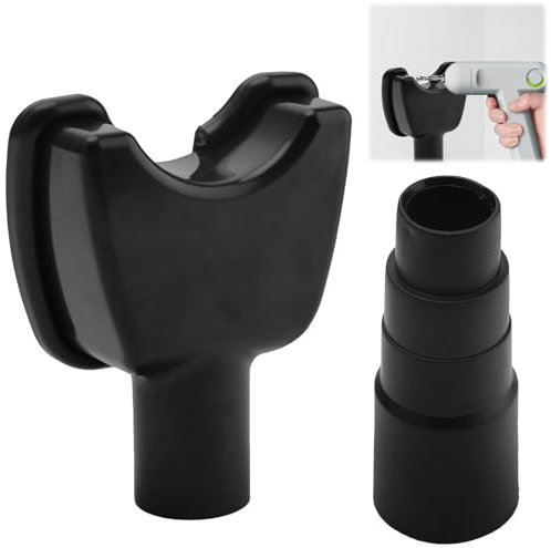 Drill Dust Collector,Hands Free Dust Collectors,Black Electric Drill Vacuum Cleaner Extraction Tool for Removing Debris and Dust in Drilling,Hole Saw Kit Vacuum Attachment Dust Collector Cleaner Tool