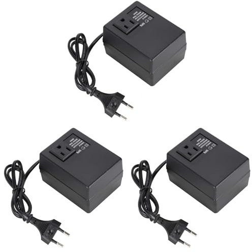 3pcs Stecker Konverter, 300W Spannungs Transformator AC zu Adapter für Reisen, Kompakt und Leicht, Begleiter, Wenn Sie Ins Ausland Reisen.