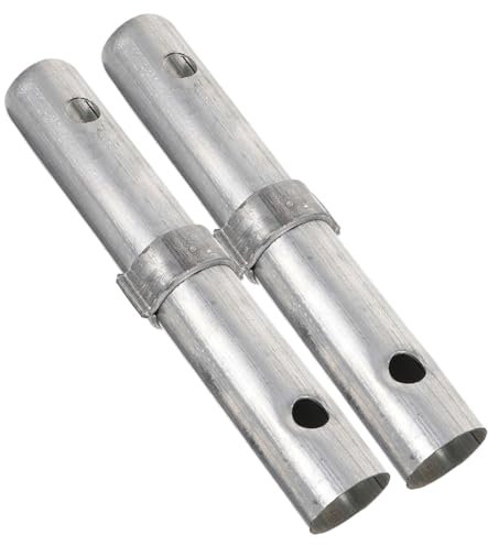 Generic 2 x Verbindungsstange für Gerüste, -Zubehör, Halterungen, Gerüstverbinder, Verriegelung, Ausrüstung, Gerüstplatten, robuste Verbindungsstange, Kupplung, Stiftschloss, Stahl,