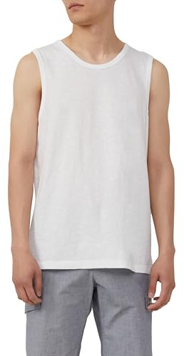 s.Oliver Tanktop mit Flammgarnstruktur und Logo