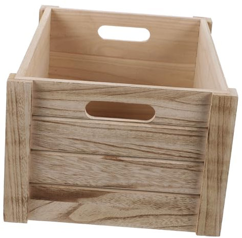 HEMOTON Caja De Madera para Macetas Rectangular De Madera para Balcón y Patio Jardinera Rectangular para Plantas Suculentas y Flores