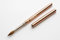 Professional Acrylic Brush No. 10, Natural Hair, Rose Gold Handle, For Nails