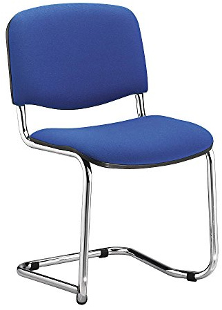 NOWY STYL ISO Swing C6 - Set di 2 sedie per visitatori, colore: Blu