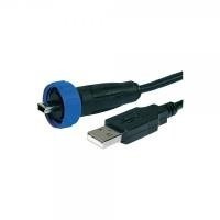 ESKA BULGIN USB-Steckverbinder-Adapter 2.0 - IP68 Stecker, gerade PX0441/3M00 USB A/Mini USB B Inhal PX0441/3M00