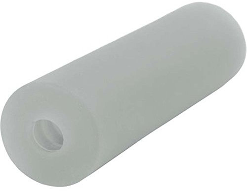 Doc Johnson 0684-03-CD - The Tube Masturbator aus ultra realistischem UR3-Material, mit Massage-Rippen - 14 cm lang - Durchcmesser: 3,8 cm - White clear / weiß transparent
