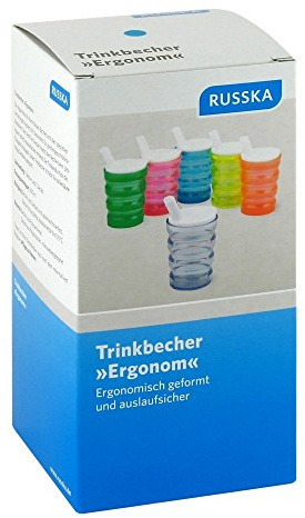 Russka Trinkbecher Ergonom blau