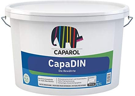Caparol CapaDIN 12,5 Liter Weiß