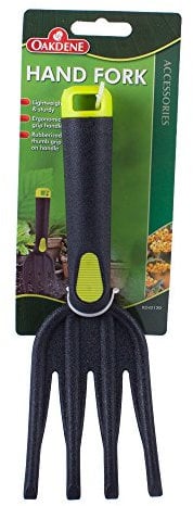 Oakdene Garden 4 Prong Fork Lightweight & Sturdy Gardening Tool