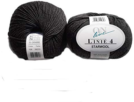 ONline Linie 4 Starwool 106 - Anthrazit meliert