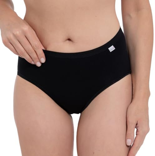 Speidel Damen Basic Taillenslip 5er Pack 9826 Größe 42, Farbe schwarz