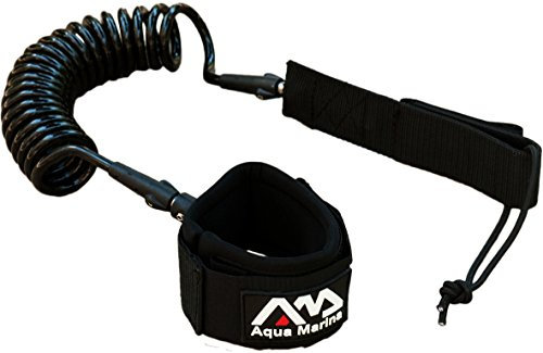 Aqua Marina LEASH, Paddelboard-Leash, SUP-Halteleine, Schwarz