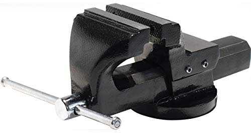 LUX-TOOLS Schraubstock SST-100 S Comfort 100 mm | Optimale Vorrichtung zum Einspannen von Werkstücken