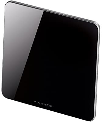 Vivanco Aktive Antenne DVB-T T2 Innen Schwarz 4090