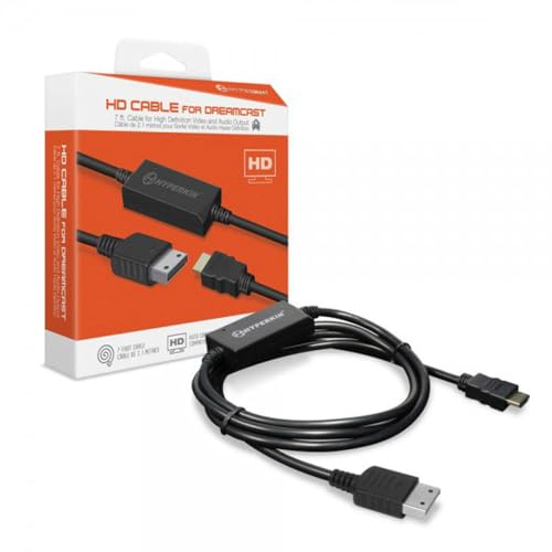 Hyperkin M07323 adaptador de cable Negro - Adaptador para cable (Male connector / Male connector, 2,1336 m, Negro)