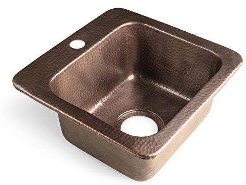 Teawake Monarch Abode 17092 Monarch - Fregadero de cobre puro martillado a mano