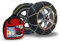 COMPASS Schneeketten Snow 12mm für Reifen 215/55 R17 ÖNORM, TÜV geprüft (110) 1 Paar, Extra Stark