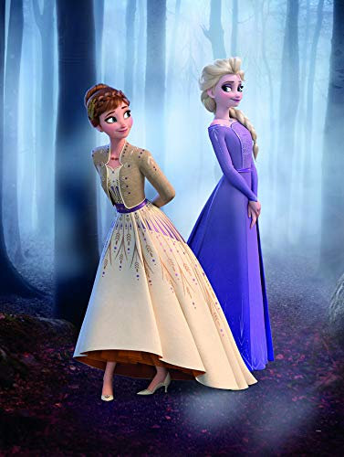 Komar Disney Wandbild | Frozen Wood Walk | Kinderzimmer, Babyzimmer, Dekoration, Kunstdruck | ohne Rahmen | WB065-30x40 | Größe: 30 x 40 cm (Breite x Höhe)