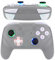 eXtremeRate Pulsanti Luminosi Multicolori per Nintendo Switch Pro,Levette Analogiche D-pad Tasti ABXY ZR ZL L R Trigger DTFS LED Kit per NS Switch Pro Controller(Senza Joycon)-Bianco